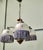 1930s French Triple Fringed Glass Pendant Light, 1930 For Sale - Image 5 of 9