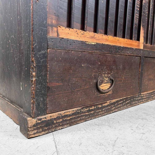 Japanese Meiji Period Tansu Storage Cabinet For Sale - Image 13 of 17