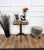 A beautiful italian walnut side table with great details and frames shaped in victorian, napoleon iii, louis xv style with...