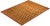 Burnt Orange Mogul Collection Hand-Knotted Area Rug - Orange Collection 9' 2" X 11' 9" For Sale - Image 8 of 10