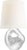 Modern AERIN by Visual Comfort Signature Adria 16" Cordless Table Lamp in Crystal with Linen Shade For Sale - Image 3 of 3