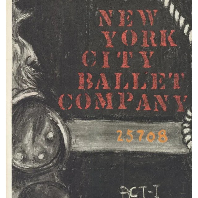 Artist: George Segal Title: New York City Ballet Company Act-I & Act-II Year: 1968 Signed: No Medium: Serigraph Paper...