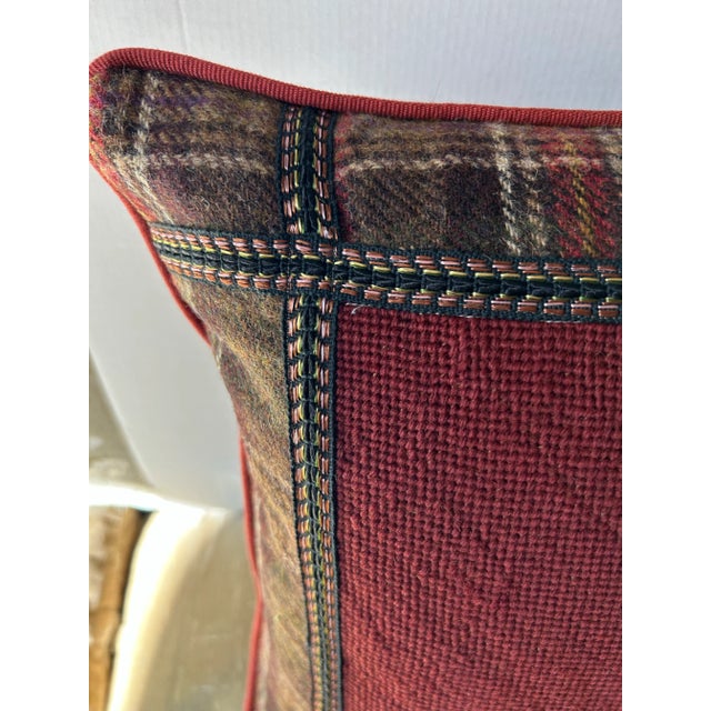 2020s Scottie Dog Needlepoint Pillow For Sale - Image 5 of 5