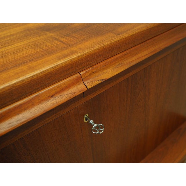 Vintage Danish Teak Secretaire by Erling Torvits for Klim Møbelfabrik, 1960s For Sale - Image 10 of 15