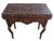 Art Deco Early 20th Century Marquetry Inlay With Mother of Pearl Folding Game Table For Sale - Image 3 of 18