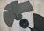 Fan-Shaped Side Tables by Pierre Chareau for Ecart International, 1990, Set of 2 For Sale - Image 4 of 11