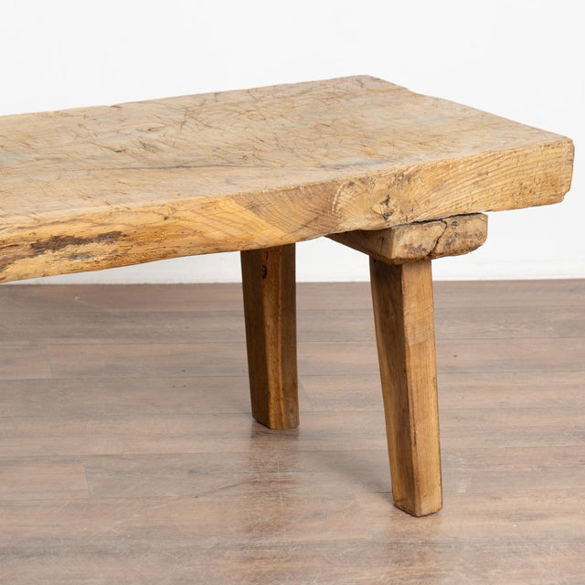 Early 20th Century Rustic Coffee Table From Hungary For Sale - Image 9 of 10