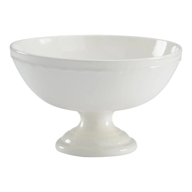 Pedestal Centerpiece - White For Sale
