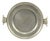 1900's Pewter Jugendstil Plate With Handles / Serving Dish GSK Fein Zinn For Sale