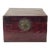 Chinese Pig Skin Lacquered Box, Circa 1880 For Sale