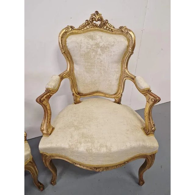 Sofa and Chairs, Set of 7 For Sale - Image 14 of 16