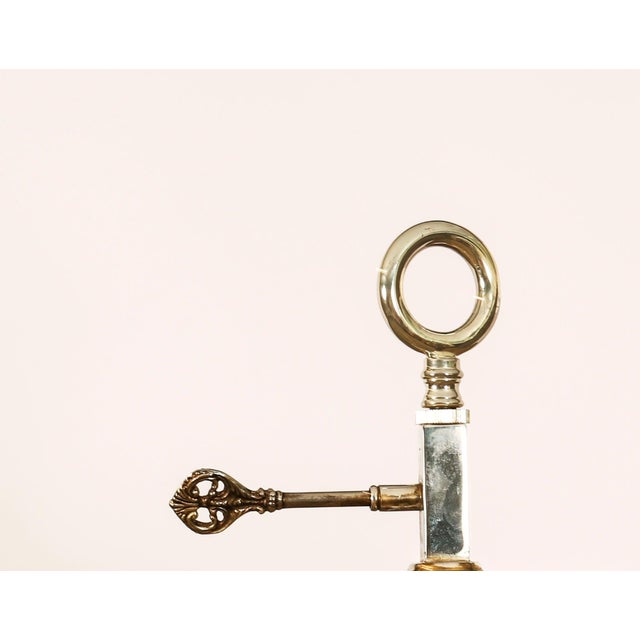 Vintage Victorian Silver Plate Rise and Fall Candelabra Table Lamp, 1920s For Sale - Image 6 of 15