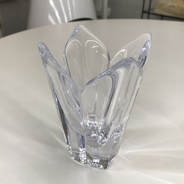 Orrefors Swedish Crystal Vase Chairish