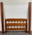 This is a beautiful vintage Early American Colonial style full sized maple spindle low poster bed. It features gorgeous...