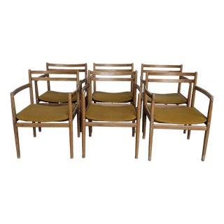 Mid-Century Armchairs from Stol Kamnik, Yugoslav, 1970s, Set of 6 For Sale