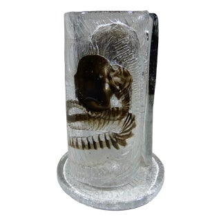 Glass Table Lamp from Mazzega, Italy, 1960s For Sale
