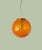 Orange Murano Glass Baloton Pendant Lamp, 1980s For Sale - Image 3 of 17