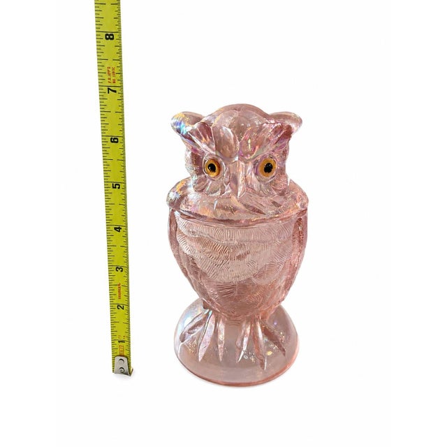 c. 1973 - 1981 Authentic LIG mark (Imperial, post-Lenox) Complete base and shade Original factory-set amber eyes Pink...
