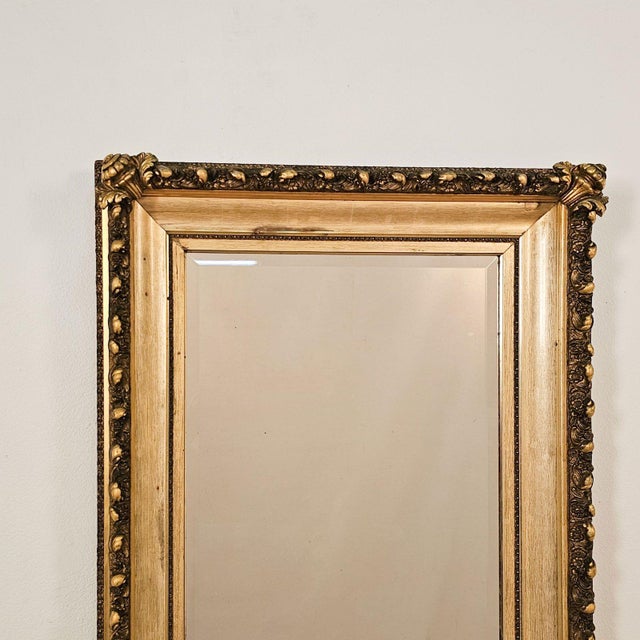 Late 19th Century 19th Century Giltwood Mirror, Probably American For Sale - Image 5 of 5