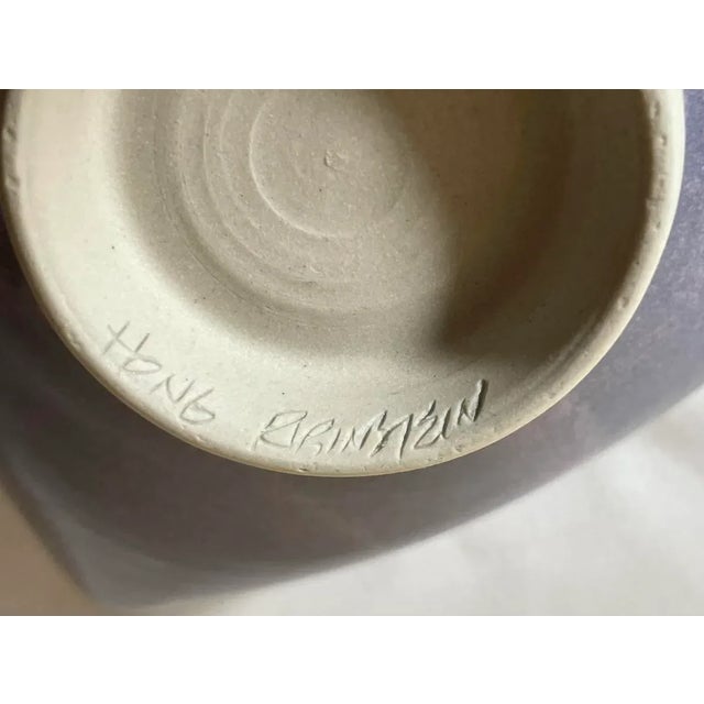 Hong Rubenstein Palm Springs Crystalline Glaze Pottery Noodle Rice Bowls - Set of 2 For Sale - Image 12 of 12