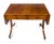 Mid 19th Century Antique English Mahogany Pembroke Writing Table For Sale - Image 4 of 9