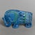 Vintage Blue Ceramic Elephant Sculpture by Aldo Londi for Bitossi / Flavia Montelupo, 1960s For Sale - Image 11 of 11
