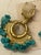 1950s Turquoise Fun Earrings For Sale - Image 5 of 5