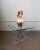 1970s Artist Made Brutalist Steel Table Lamp For Sale - Image 11 of 12