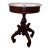 1920s Victorian-Style Mahogany & Marble Parlor Table. For Sale