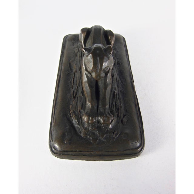 Metal Marie Zimmermann Lioness Roman Bronze Works For Sale - Image 7 of 11