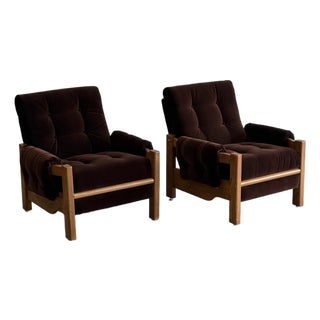 Safari Lounge Chairs - Made to Order For Sale