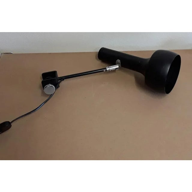 Vintage Adjustable Wall Lamp with Clamping Device for Wall Bar, 1970s For Sale - Image 3 of 5