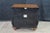 Late 20th Century French Louis XVI Tooled Leather Bombe Chests Dressers Side Table Nightstands For Sale - Image 11 of 14