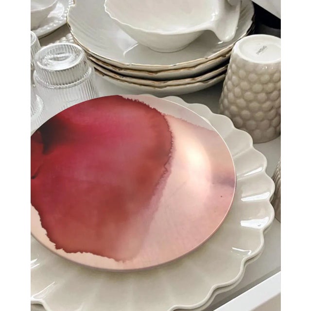 Limited Edition "Riding the Current" Fine Bone China Plate No. 1 Fanyu Lin 2025 Fine Bone China Edition of 100 per design...