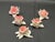 Vintage Porcelain Roses by Karl ENS Volkstedt Germany Pre-WWII - 5pc Set Amazing detail. Hand painted and each branded on...
