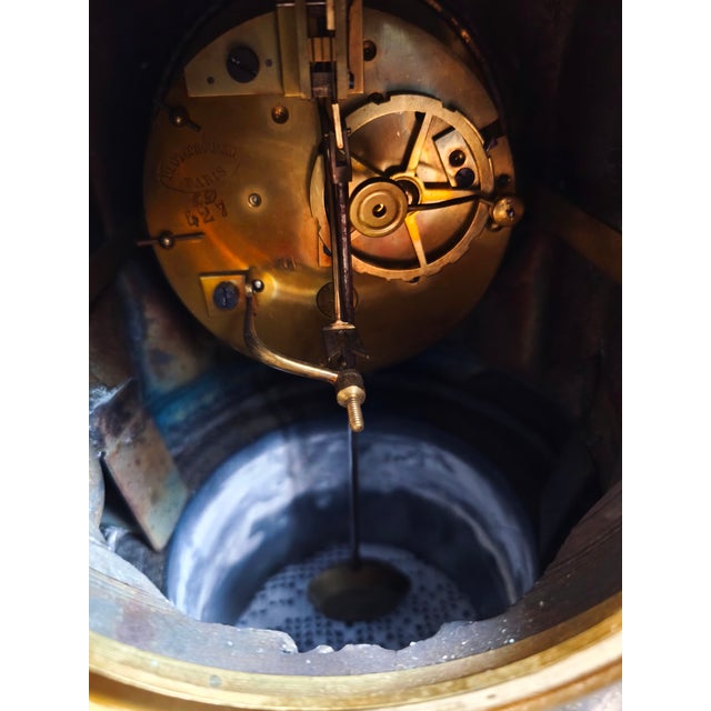 Late 19th Century French Figurative Mantel Clock from Blot et Drouard, 1890s For Sale - Image 13 of 15