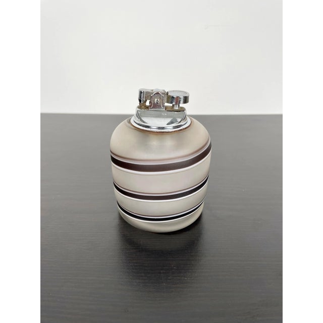 Murano Glass Table Lighter by Tommaso Barbi, Italy, 1970s For Sale - Image 3 of 8