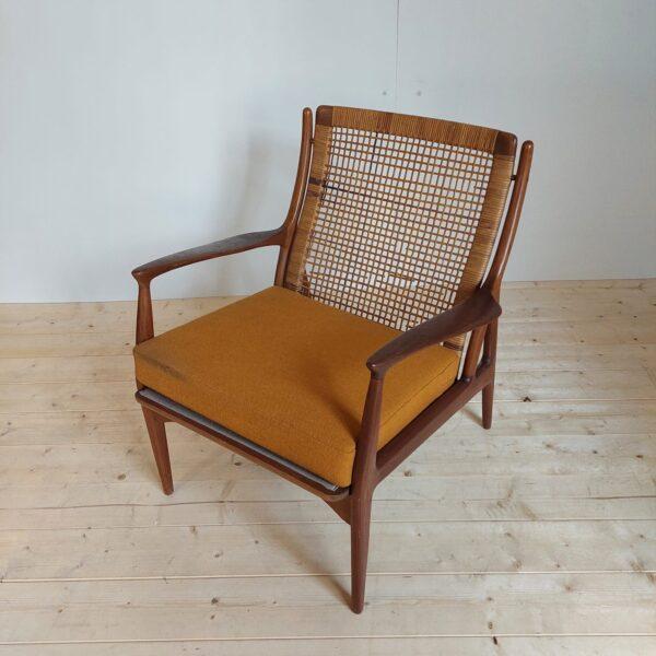 Teak Armchair by Erik Andersen and Palle Pedersen for Horsnaes Møbler – Denmark (1950s)
