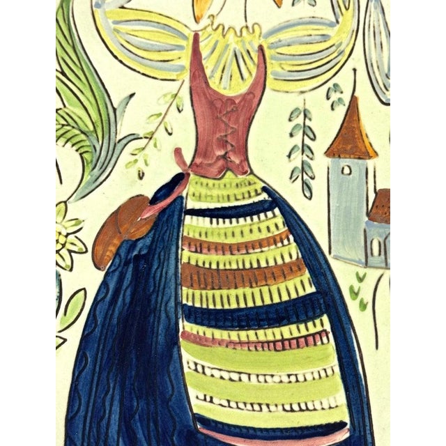 Swedish MCM Wall Charger by Carl Harry Stalhane for Rorstrand For Sale - Image 14 of 18