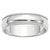 6MM WIDE MILGRAIN EDGE Platinum Plain Wedding Band Ring 8.8 Grams, COMFORT FIT For Sale - Image 15 of 18
