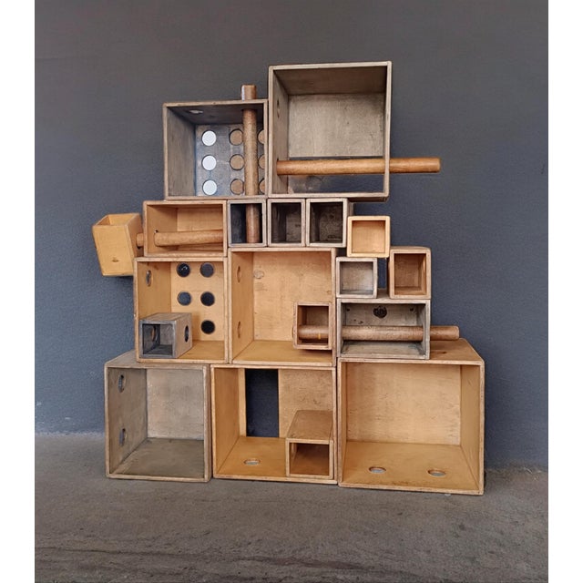 Montessori Play Boxes by Gerrit Rietveld, 1940s, Set of 12 For Sale - Image 12 of 12