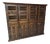 Large Castilian Wood Pantry Cabinet with Perforated Doors For Sale