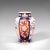 Art Deco C.1940 Vintage Art Deco Japanese Ceramic Baluster Imari Urn For Sale - Image 3 of 13