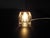 Cute table lamp by Peill & Putzler. Glass cube with 1 light bulb. Excellent original condition. Glass has been checked for...