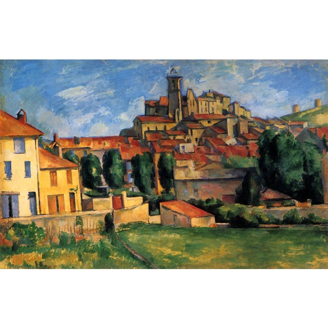 Artist: Paul Cezanne Title: Gardanne Medium: Giclee Marks: Limited edition numbered, not signed Paper size: 19 x 13 inches...