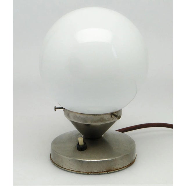 Art Deco Bedside Lamp from Polam, Poland, 1960s For Sale - Image 10 of 10