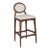 Ventura Counter Stool, Bordeaux Finish For Sale