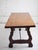 Spanish Rustic Wood Trestle Dining Table For Sale - Image 4 of 13