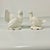1980s Vintage Arts & Crafts Americana Ceramic Thanksgiving Turkey Salt & Pepper Shakers - A Pair For Sale - Image 10 of 15