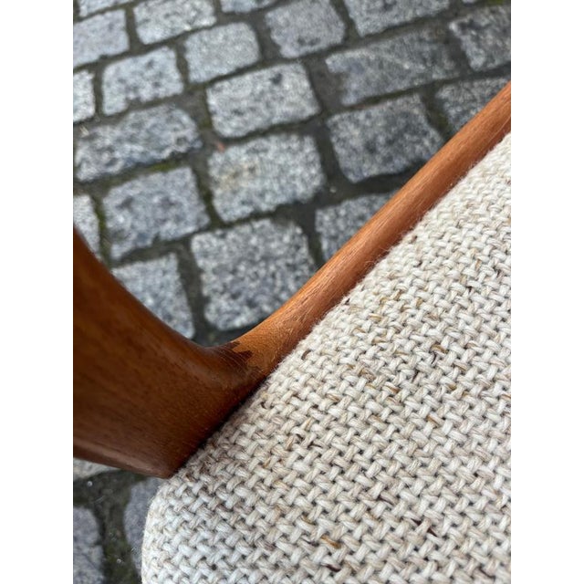Armchair in Teak and Wool by Erik Buch for Nova Møbler For Sale - Image 6 of 11